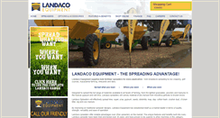 Desktop Screenshot of landaco.com.au