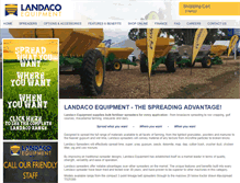 Tablet Screenshot of landaco.com.au